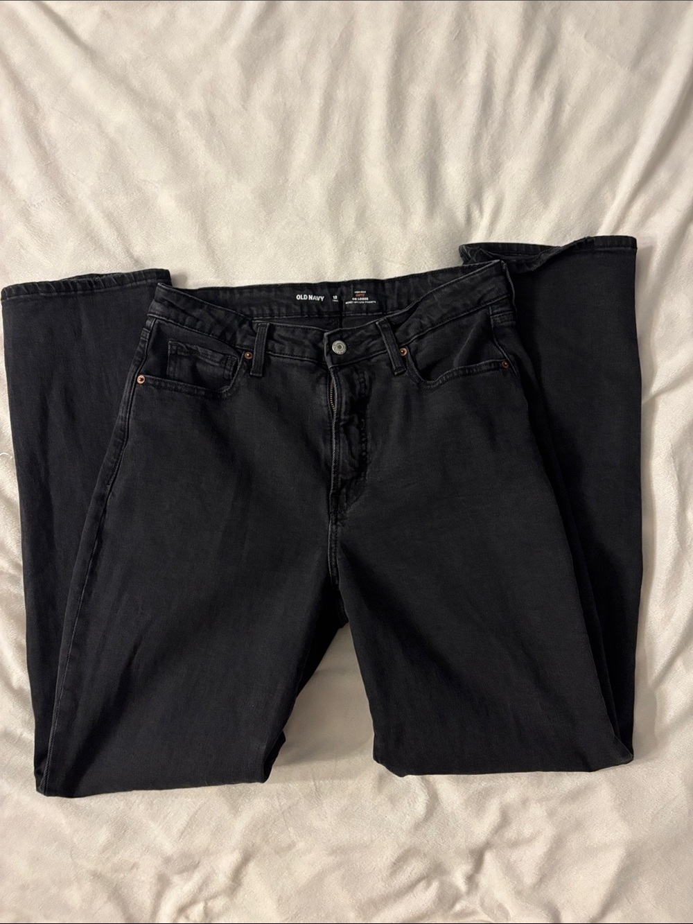 Old Navy Black OG Loose Jeans